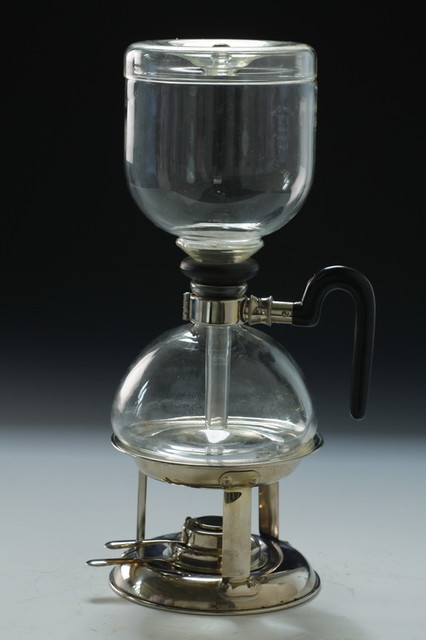 Sintrax咖啡机，带有原始燃烧器的最早版本