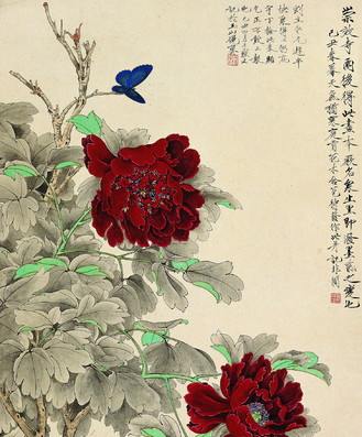 19.画众生黑 1949年 89.5cm×52cm 轴 纸本.1